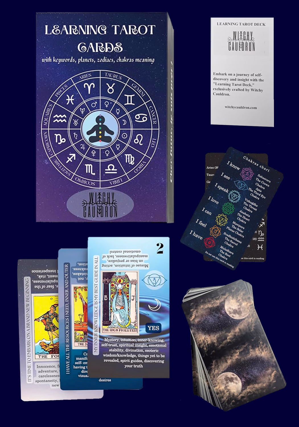 Learning tarot cards